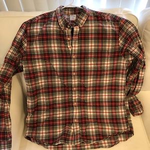 Plaid Oxford Button Down, Slim Fit